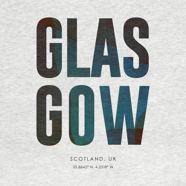 Glasgow City typography by StudioGrafiikka